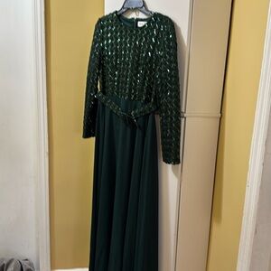 Long evening dress